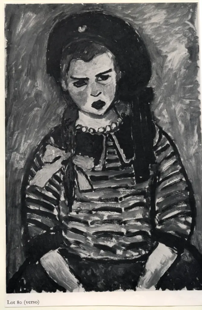 Anonimo , Jawlensky, Alexej - sec. XX - , fronte