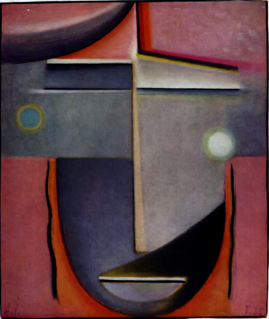 Anonimo , Jawlensky, Alexej - sec. XX , fronte