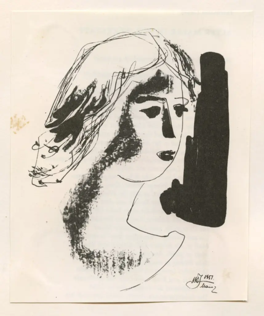 Anonimo , Jonynas, V.K. - sec. XX - Ritratto , fronte