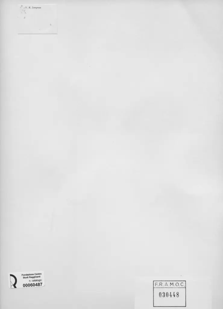 Anonimo , Jonynas, V.K. - sec. XX - Ritratto , retro