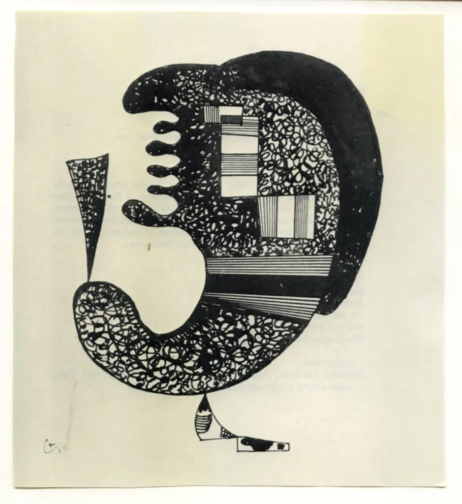 Anonimo , Kandinsky, Wassili - sec. XX - Composition , fronte