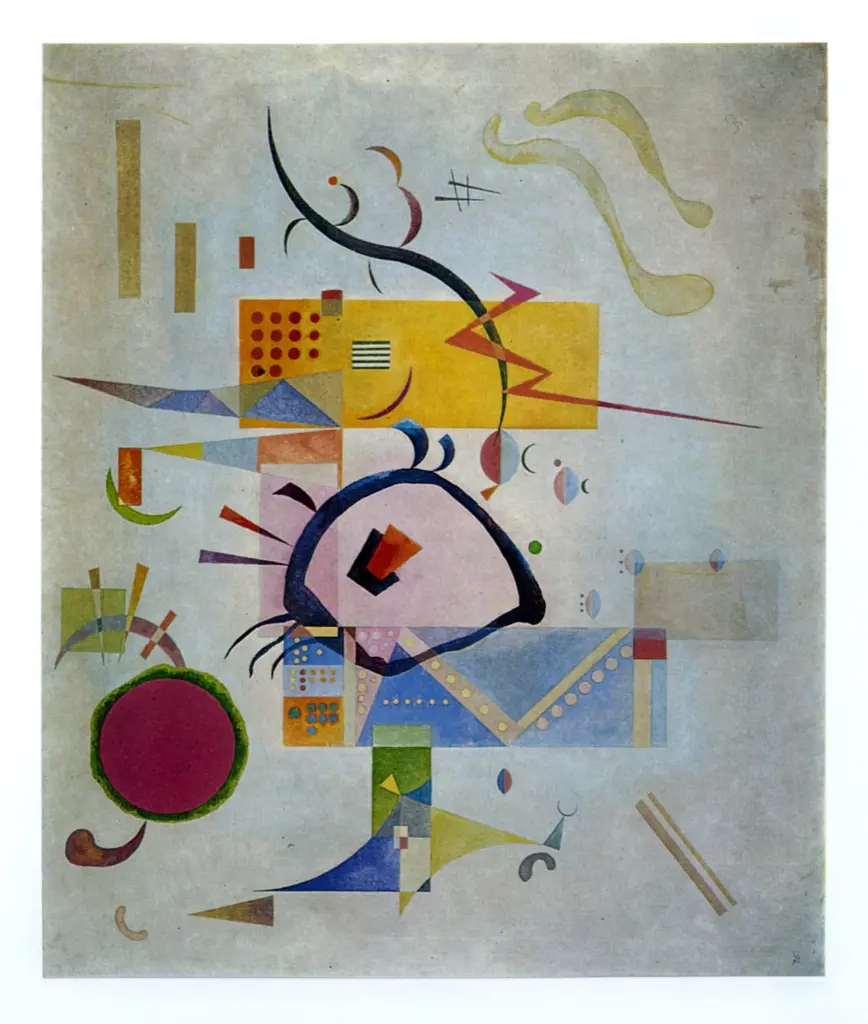 Anonimo , Kandinsky, Wassili - sec. XX - Lichte Bildung , fronte