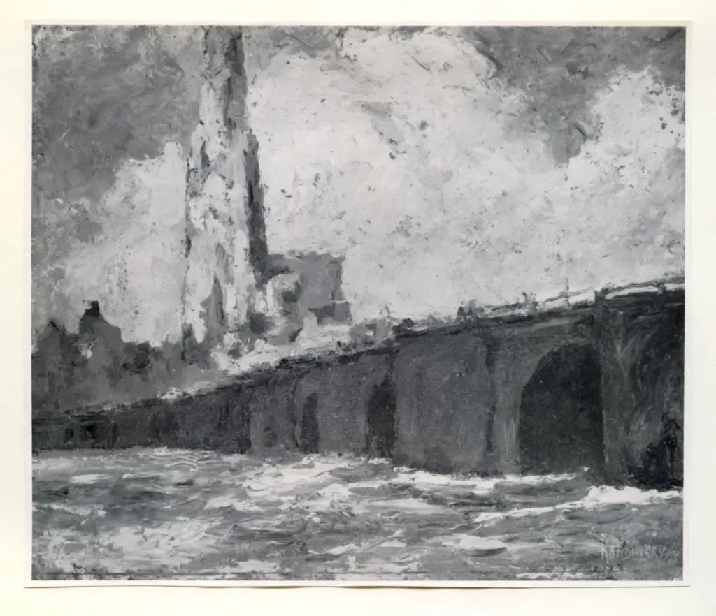 Anonimo , Kandinsky, Wassili - sec. XX - , fronte