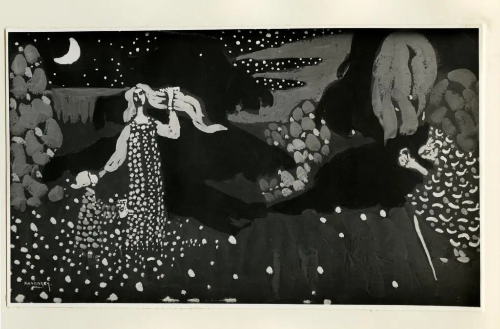 Giacomelli , Kandinsky, Wassili - sec. XX - La Notte , fronte