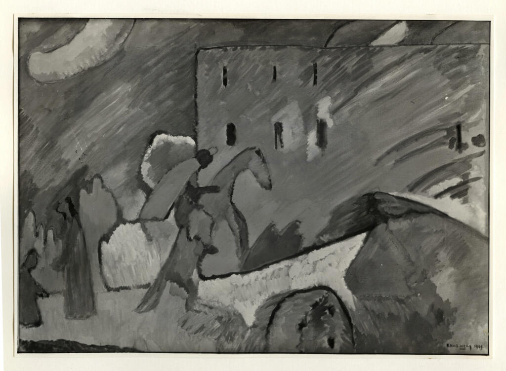 Anonimo , Kandinsky, Wassili - sec. XX - Improvvisazione III , fronte