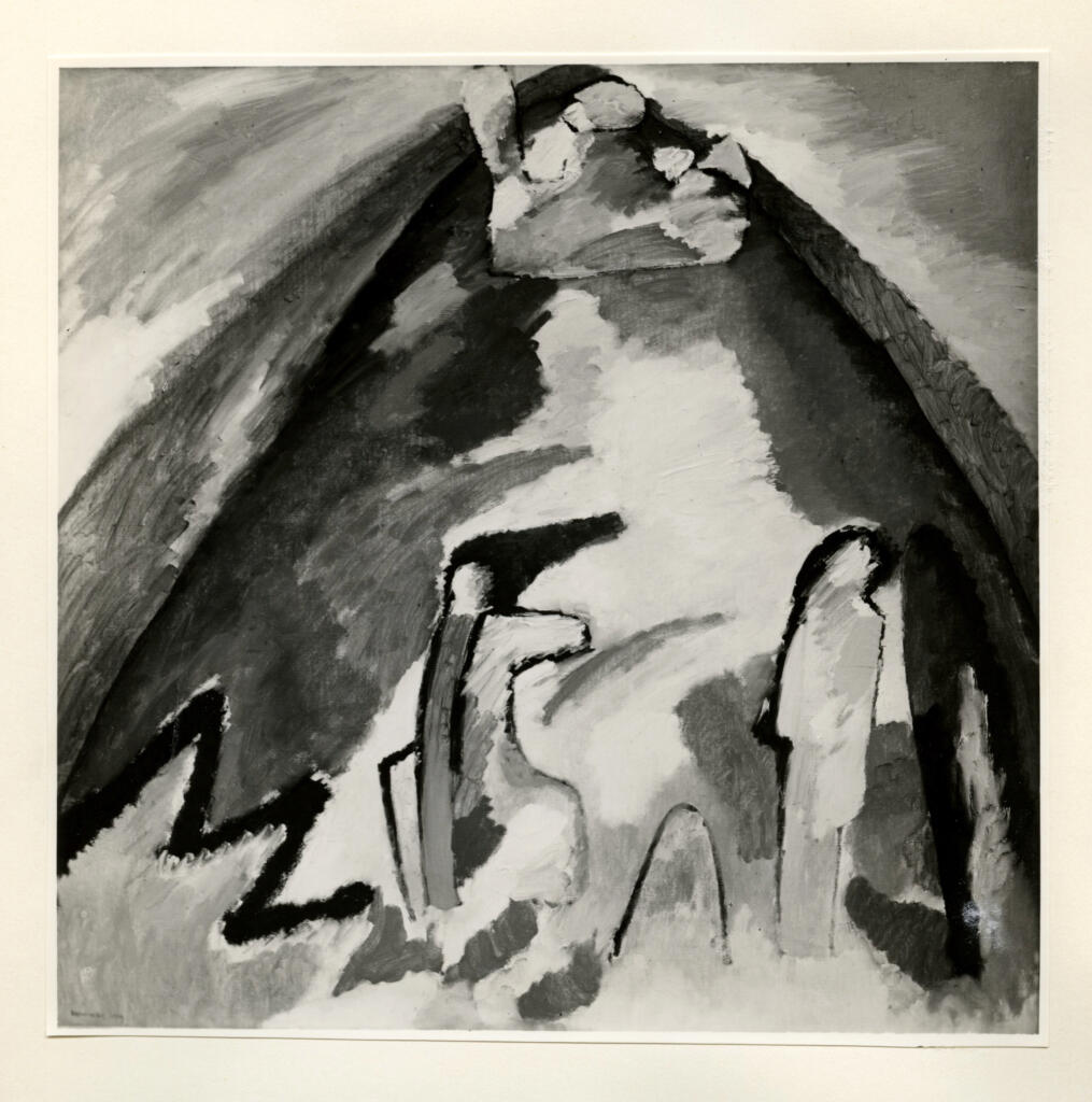 Giacomelli , Kandinsky, Wassili - sec. XX - Monte , fronte