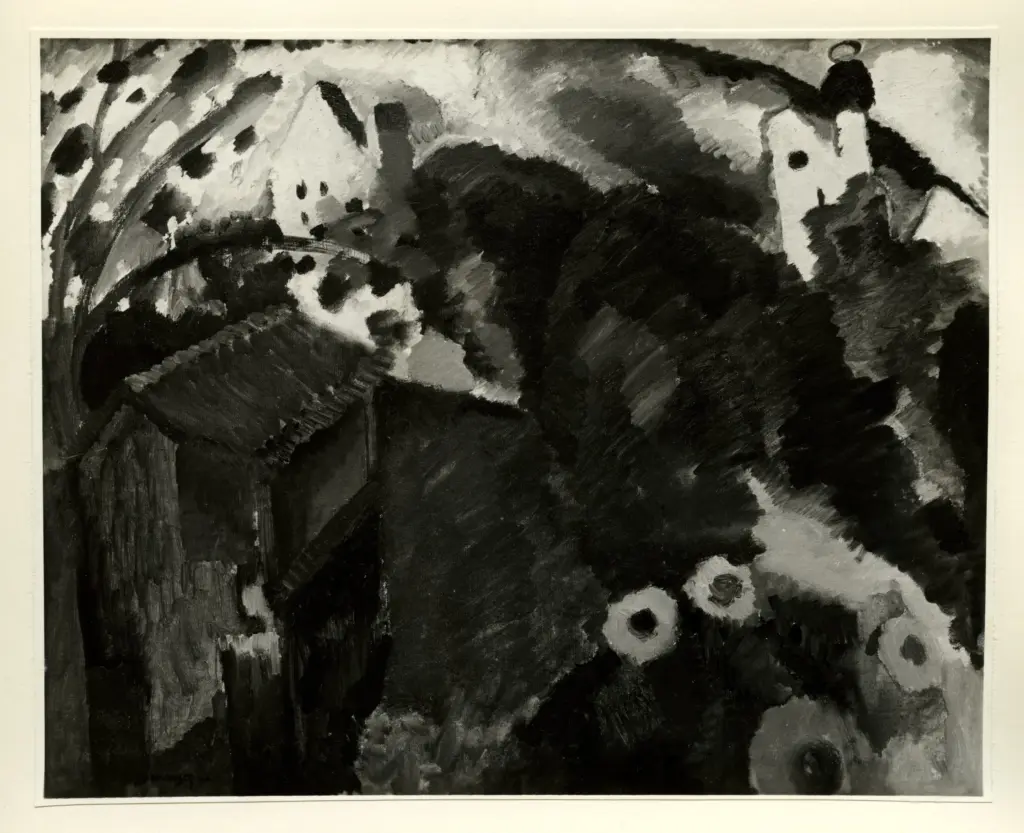 Giacomelli , Kandinsky, Wassili - sec. XX - Giardino , fronte