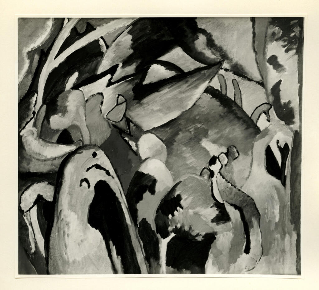 Giacomelli , Kandinsky, Wassili - sec. XX - Improvvisazione n. 19 A , fronte