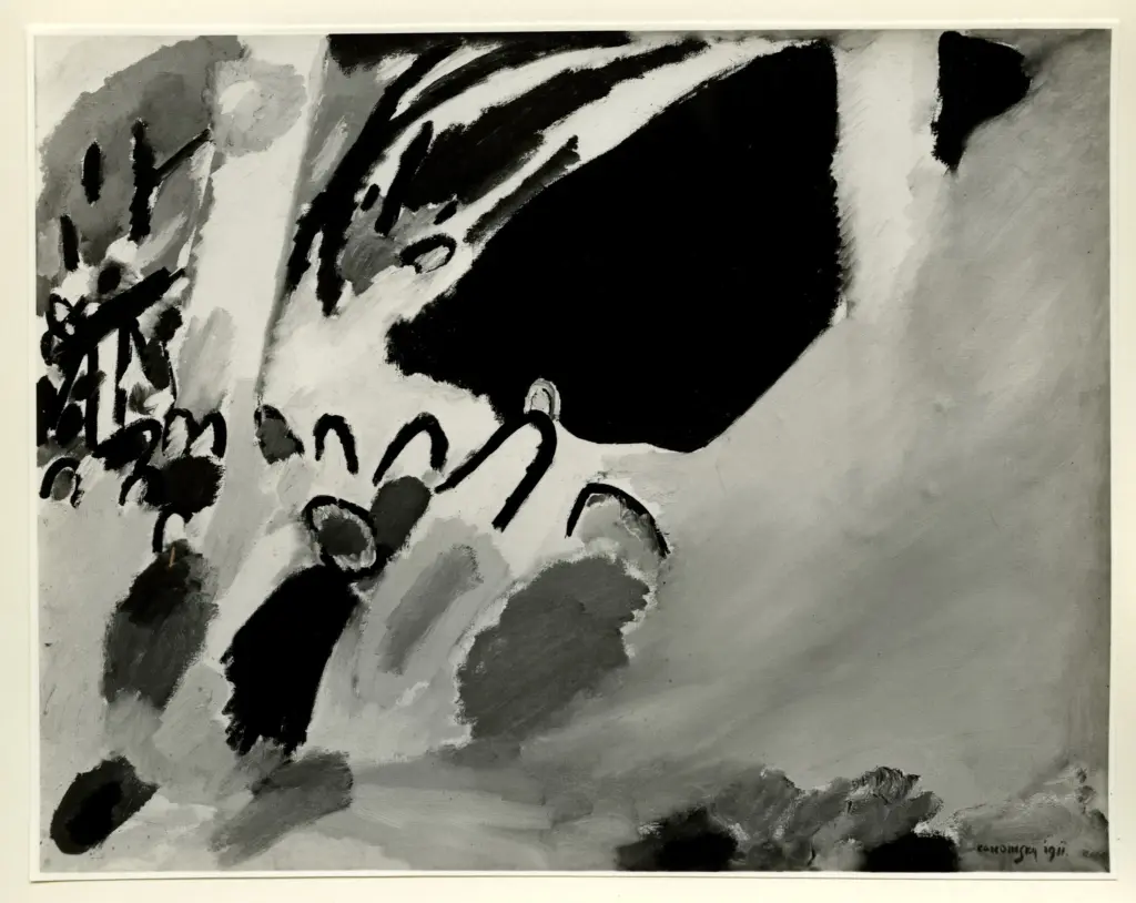 Giacomelli , Kandinsky, Wassili - sec. XX - Improvvisazione n. 21: Concerto , fronte