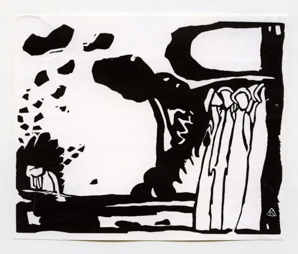 Anonimo , Kandinsky, Wassili - sec. XX - , fronte