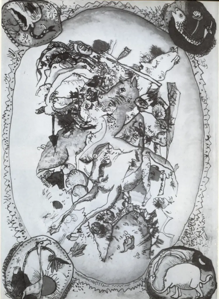 Anonimo , Kandinsky, Wassili - sec. XX - , fronte