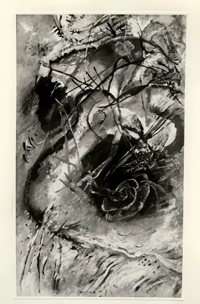 Giacomelli , Kandinsky, Wassili - sec. XX - Improvvisazione : senza titolo , fronte