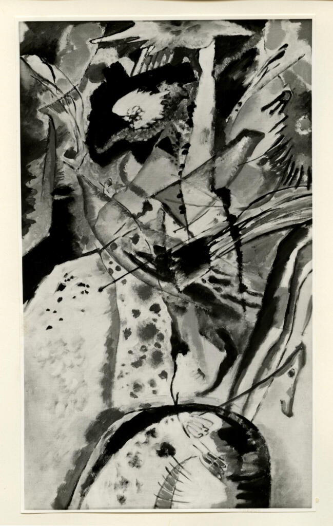 Giacomelli , Kandinsky, Wassili - sec. XX - Grande studio per un affresco di Campbell , fronte