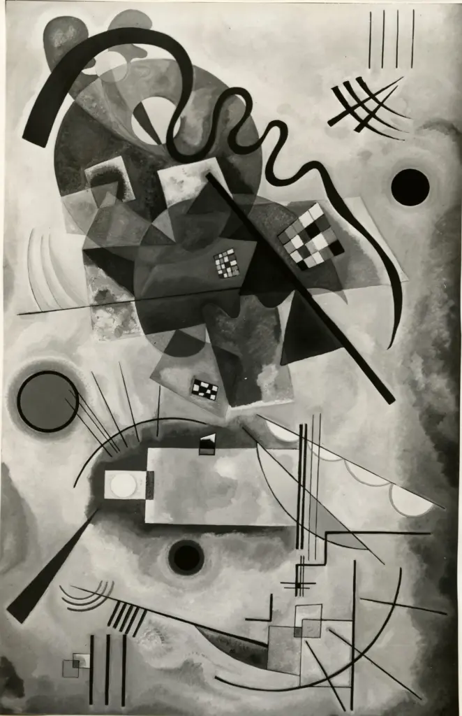 Interfoto , Kandinsky, Wassili - sec. XX - Giallo, rosso, blu , fronte
