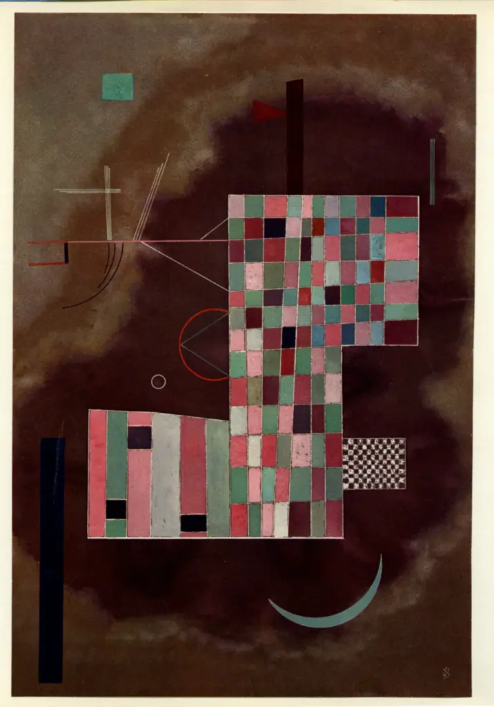 Kandinsky, Wassili , Massiver Bau