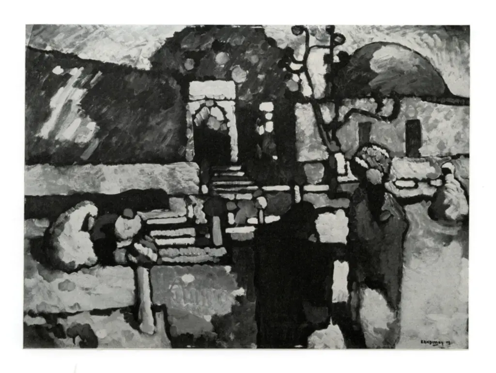 Kandinsky, Wassili , Arabian Cemetery