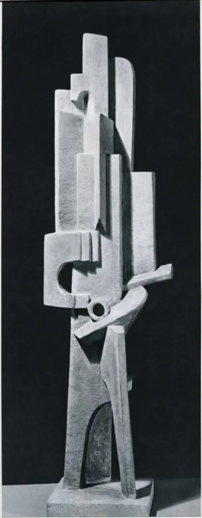 Anonimo , Lipchitz, Jacques - sec. XX - Man with a guitar