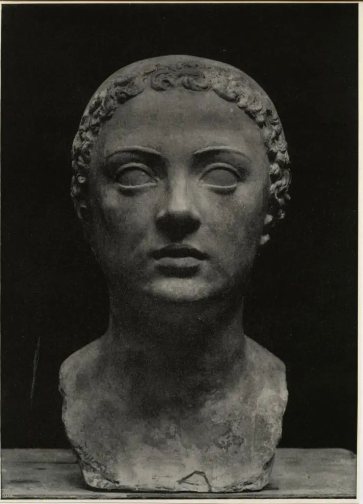 Loutchansky, Jacques , Kopf Eines Jungen M&auml;dchens