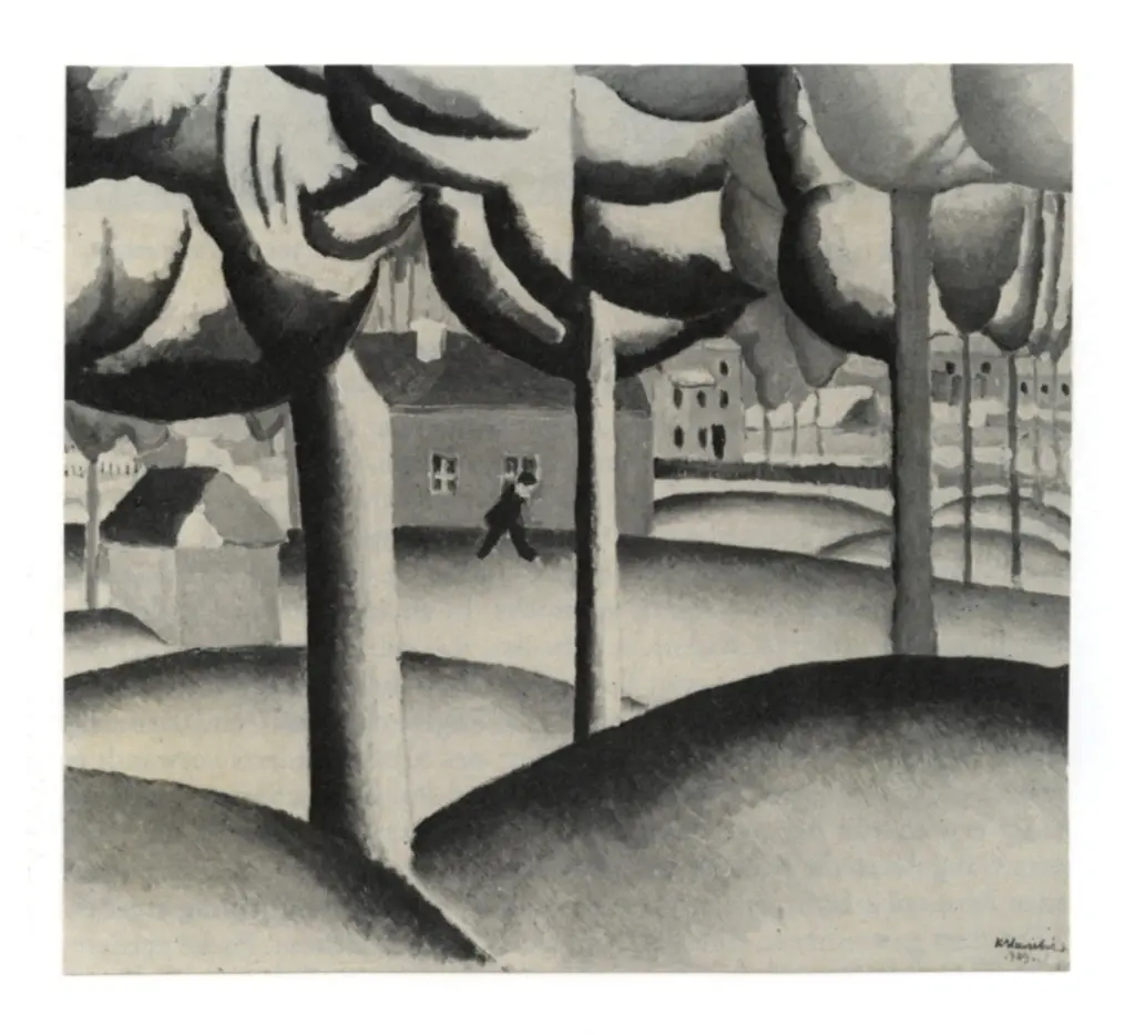 Anonimo , Malevitch, Kasimir - sec. XX , fronte