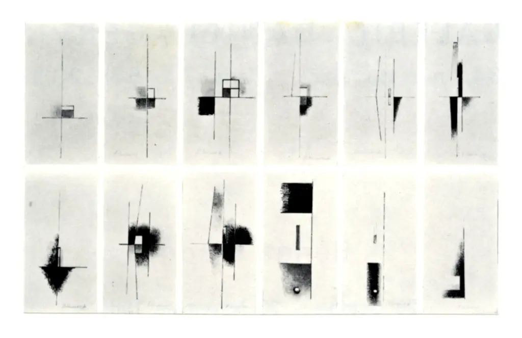 Anonimo , Mansouroff, Paul - sec. XX - Composizione astratta , fronte