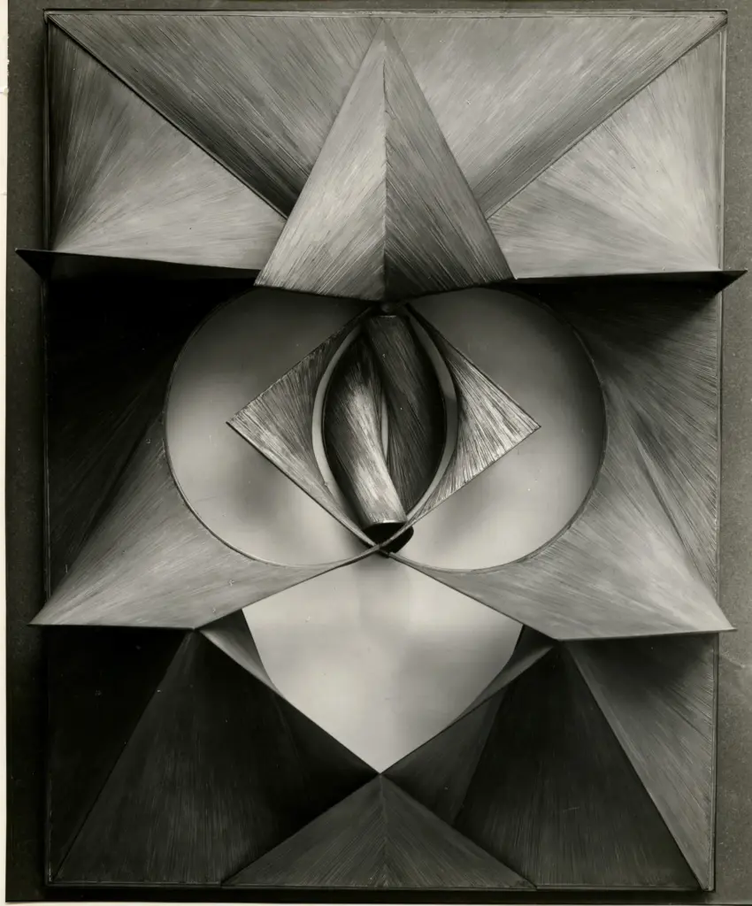 Giacomelli , Pevsner, Antoine - sec. XX - Affresco per una cattedrale