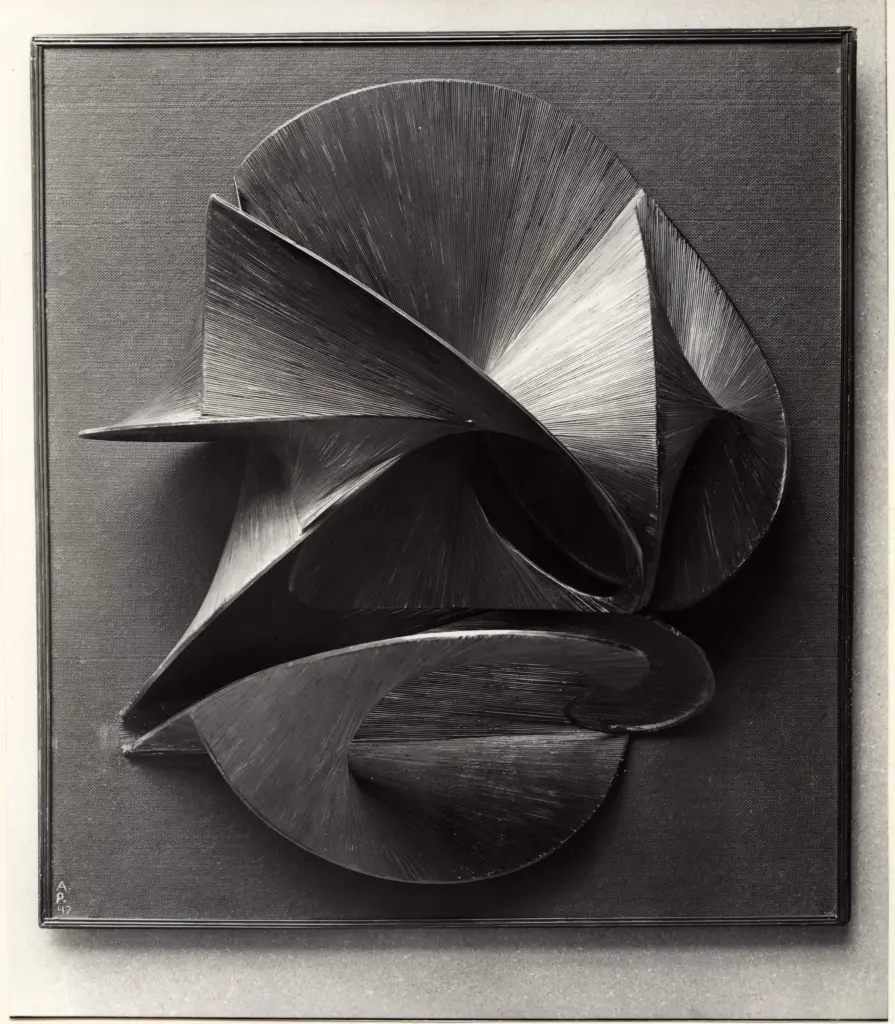 Giacomelli , Pevsner, Antoine - sec. XX - Costruzione dinamica , fronte