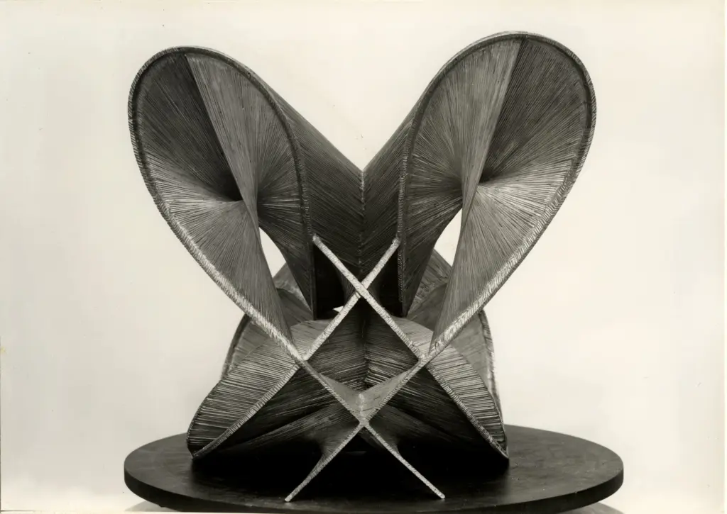 Giacomelli , Pevsner, Antoine - sec. XX - Costruzione cinetica , fronte