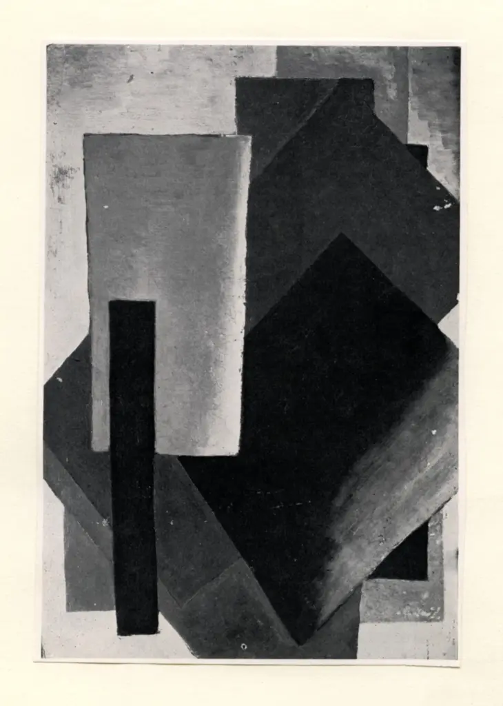 Anonimo , Popova, Liubov - sec. XX - Architectonic composition ou board , fronte