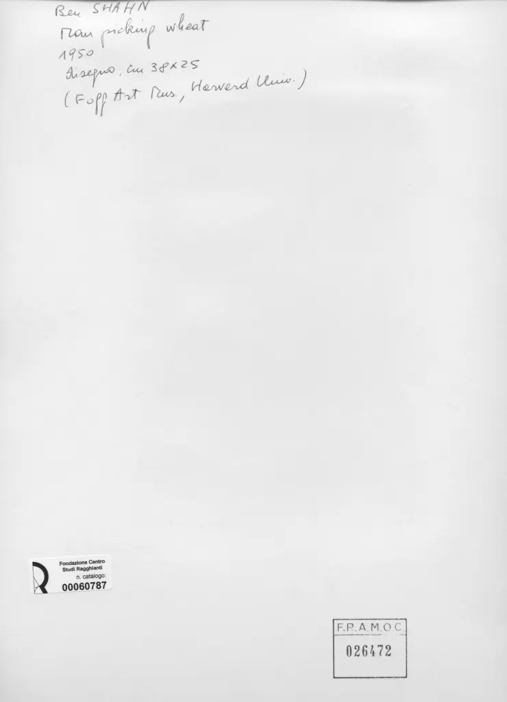 Anonimo , Shahn, Ben - sec. XX , retro