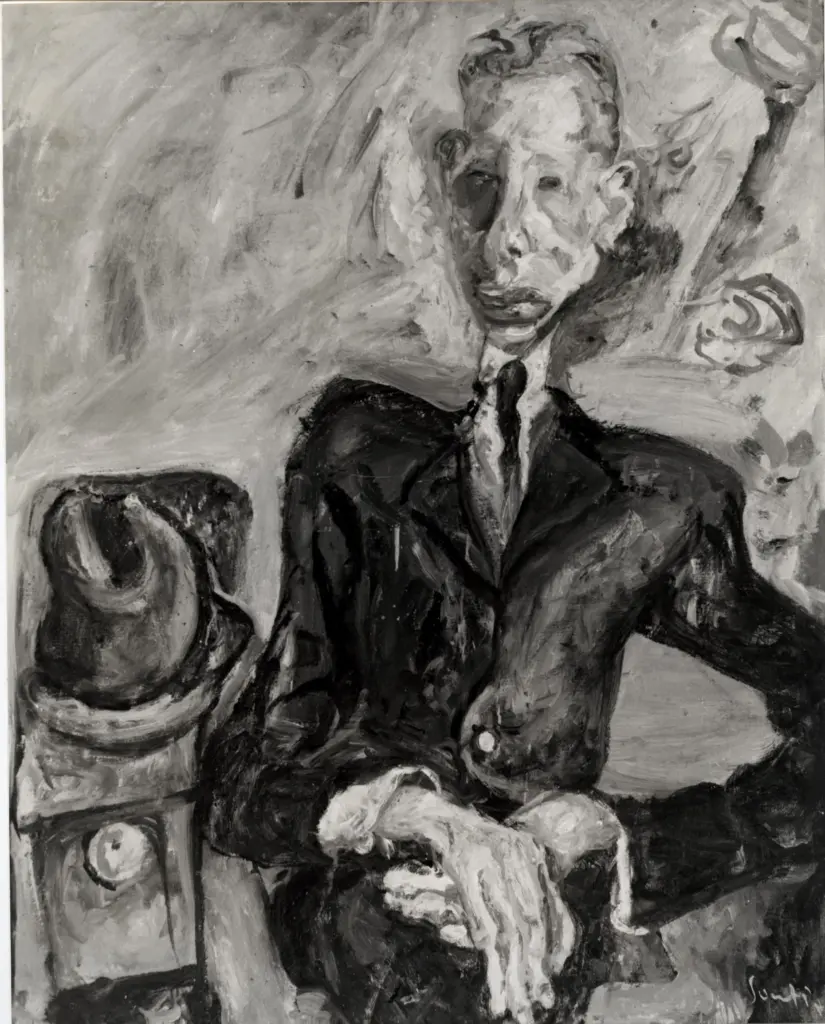 Anonimo , Soutine, Chaim - sec. XX - Portrait of a Man , fronte