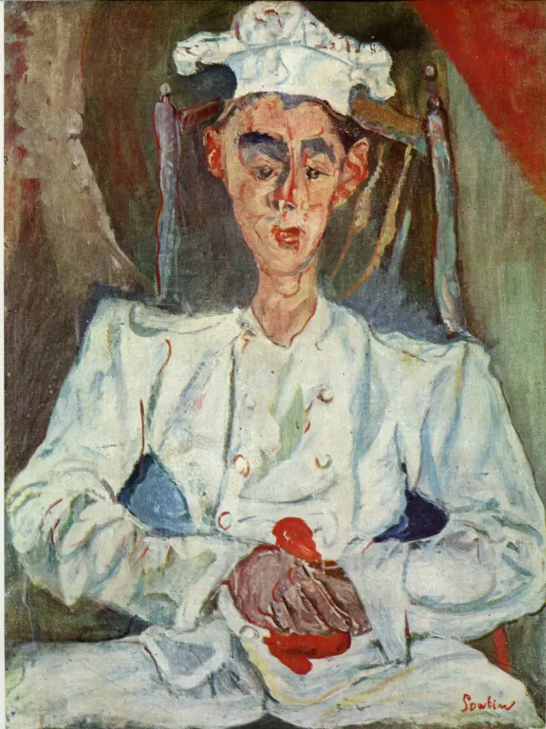Anonimo , Soutine, Chaim - sec. XX - Il pasticcere , fronte