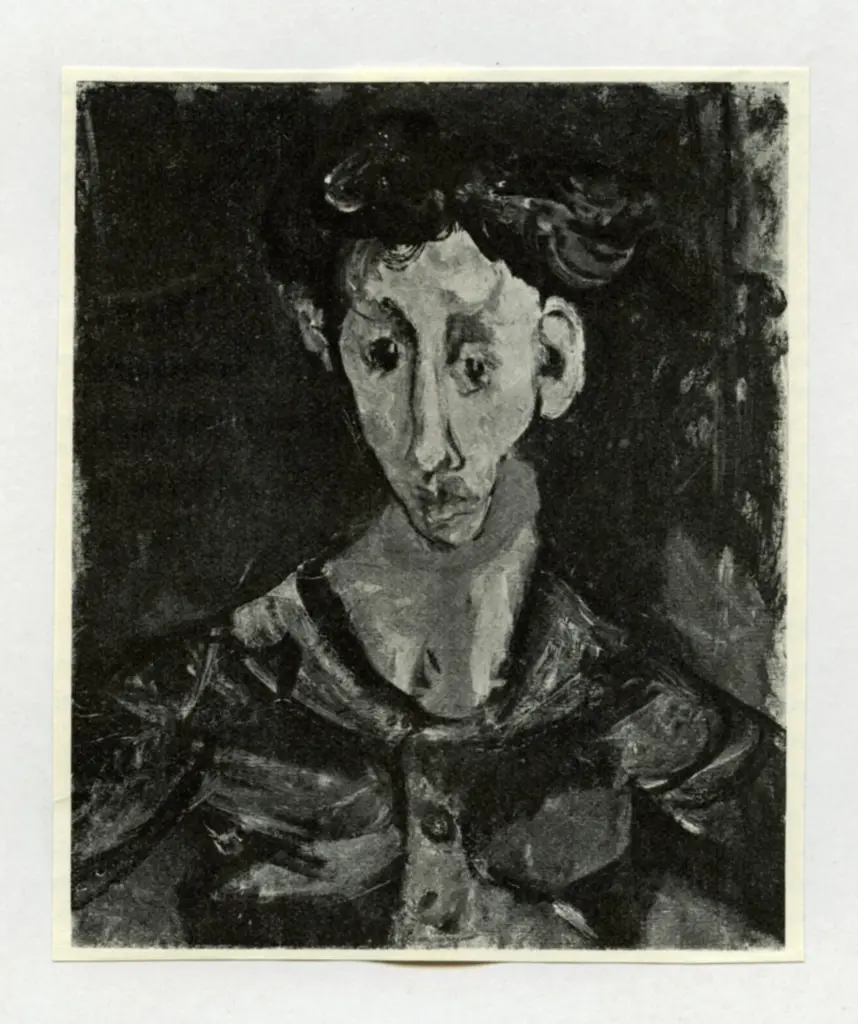 Anonimo , Soutine, Chaim - sec. XX , fronte