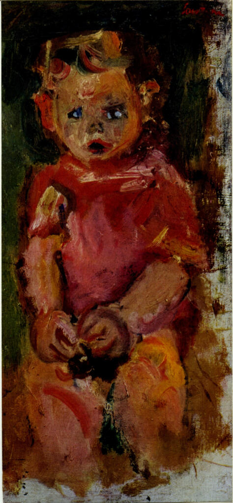Anonimo , Soutine, Chaim - sec. XX - Bimbo , fronte