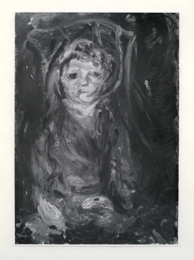 Anonimo , Soutine, Chaim - sec. XX - La Petite Fille , fronte