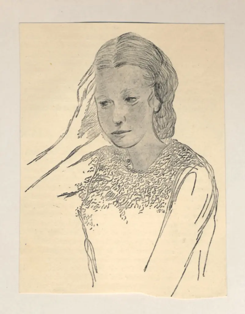 Anonimo , Terechkovitch, Constantin - sec. XX - Volto di donna