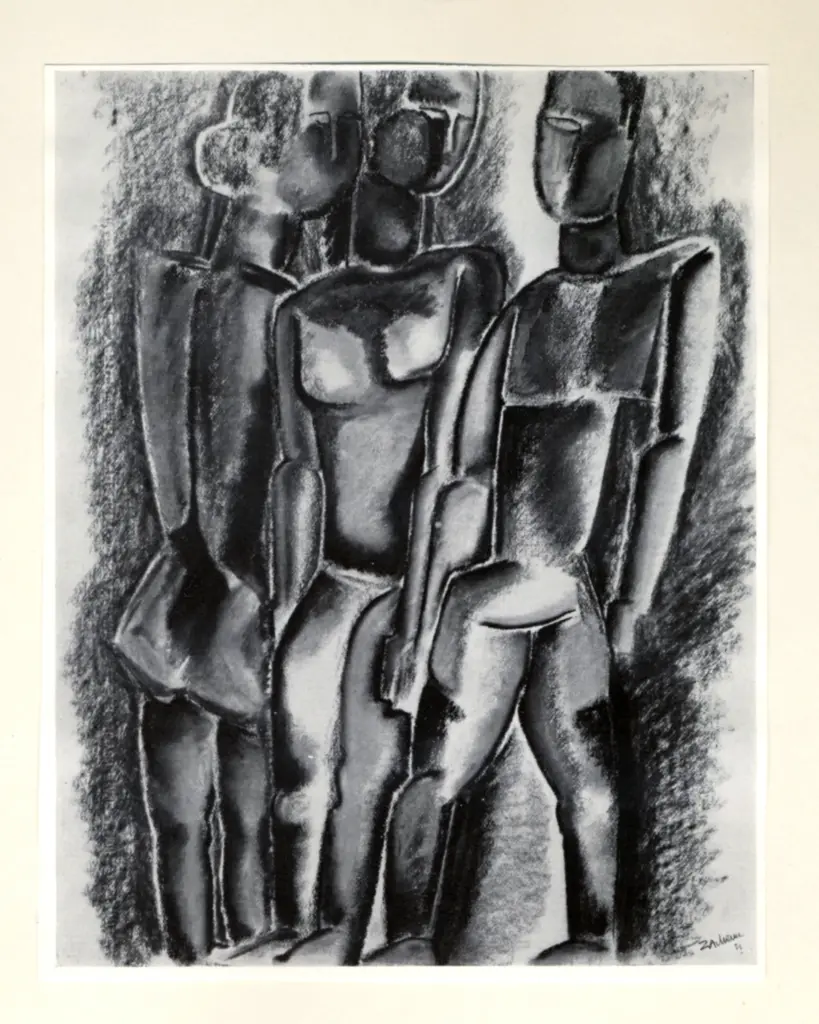 Zadkine, Ossip - sec. XX , fronte