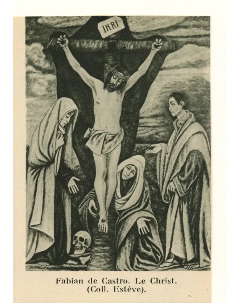 Anonimo , de Castro, Fabian - sec. XIX - Il Cristo , fronte