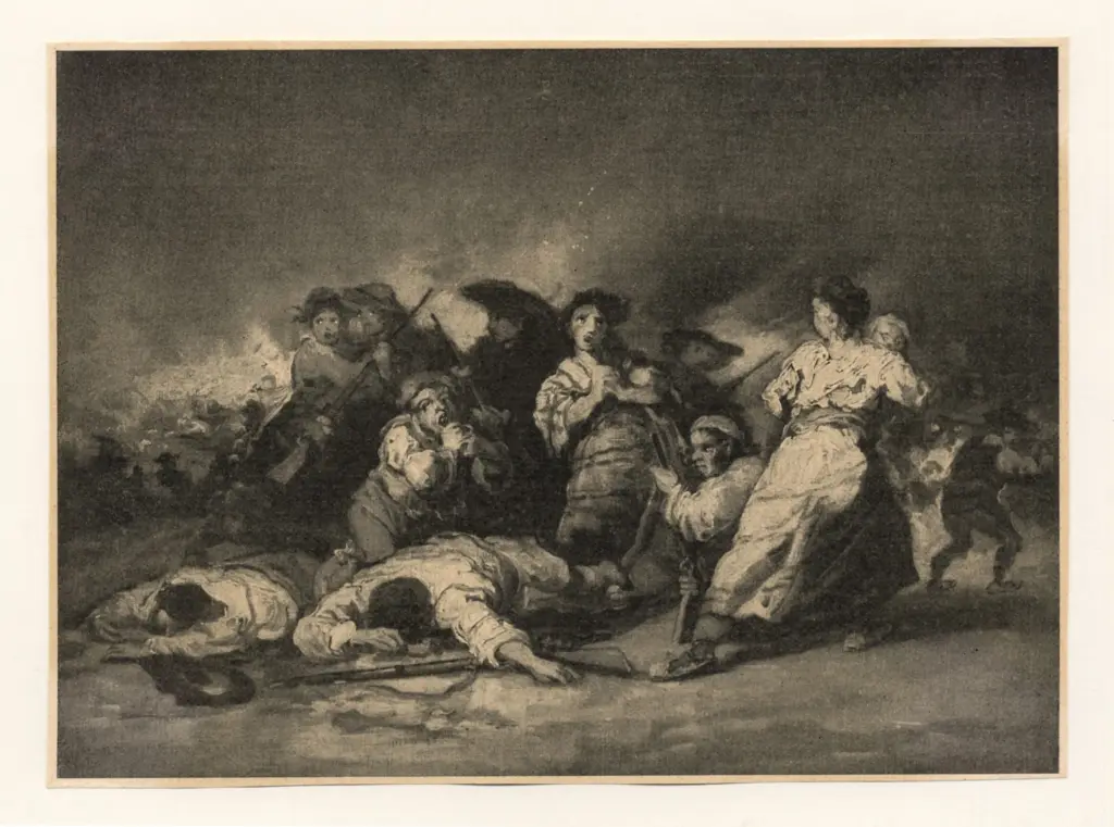 Anonimo , Lucas Y Padilla, Eug&eacute;nio - sec. XIX - Kriegszene , fronte