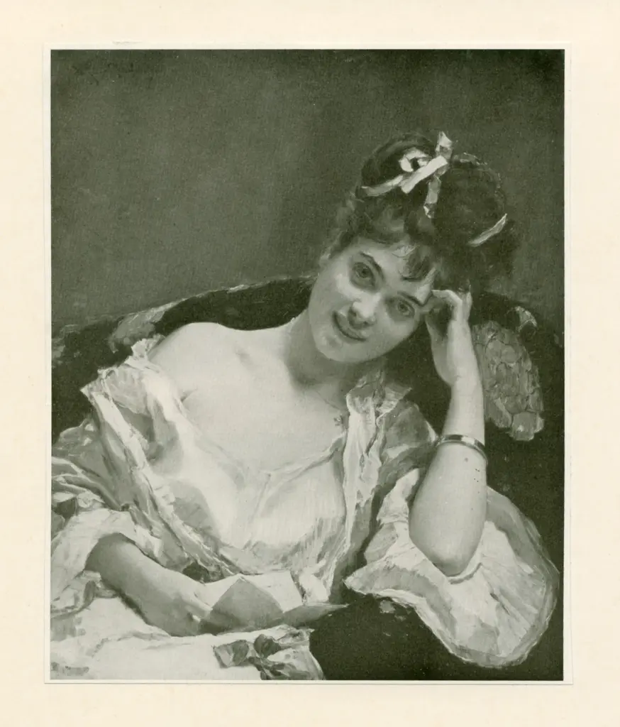 de Madrazo, Raimundo , Ritratto di Aline Masson