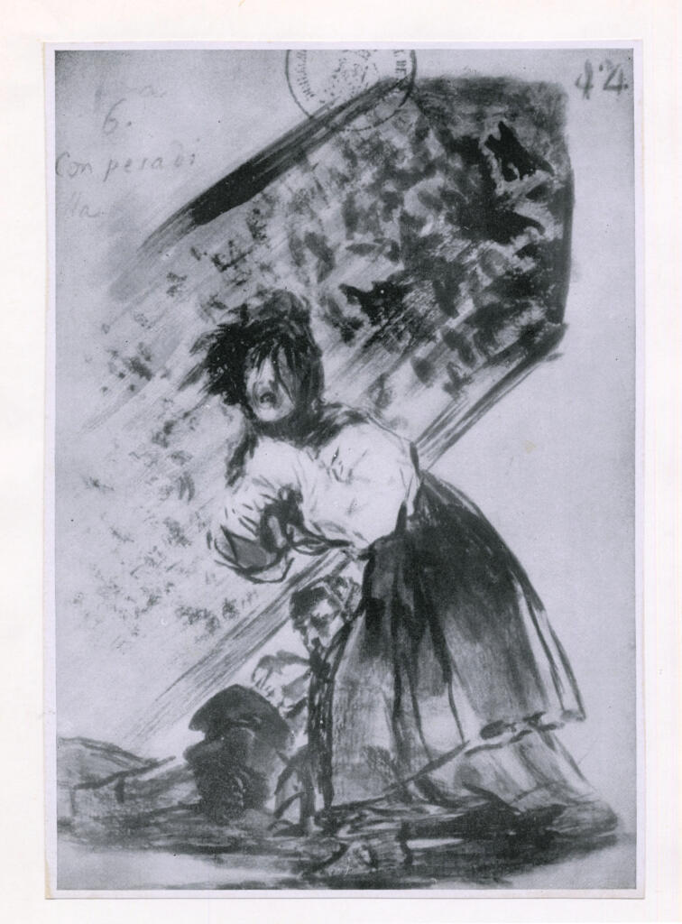de Goya Y Lucientes, Francisco José , Visione burlesca -