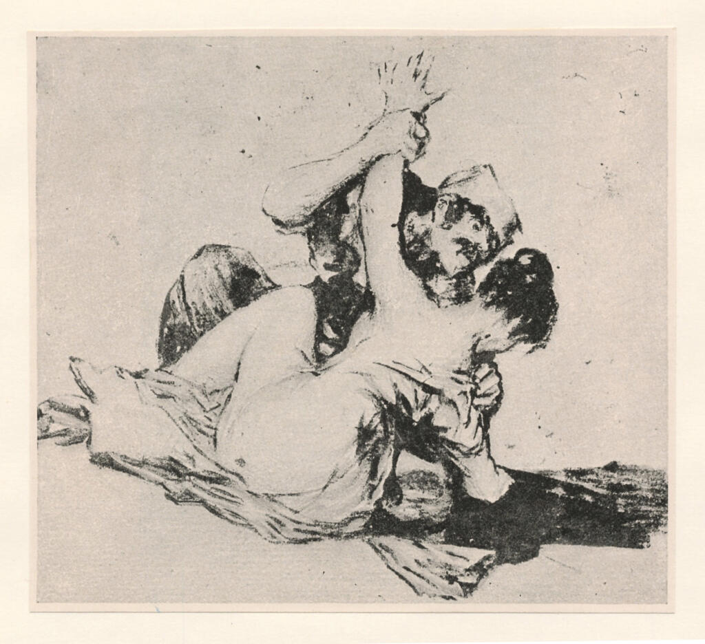 de Goya Y Lucientes, Francisco José , Der Gewalttätige -