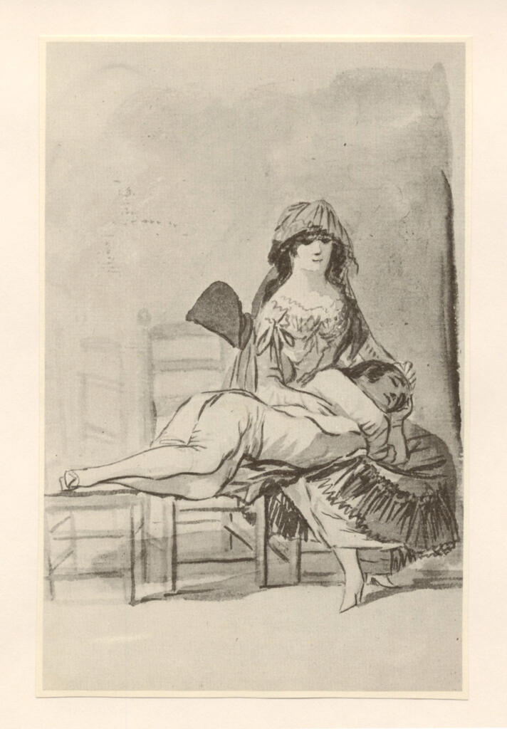Anonimo , de Goya Y Lucientes, Francisco José - sec. XVIII , fronte