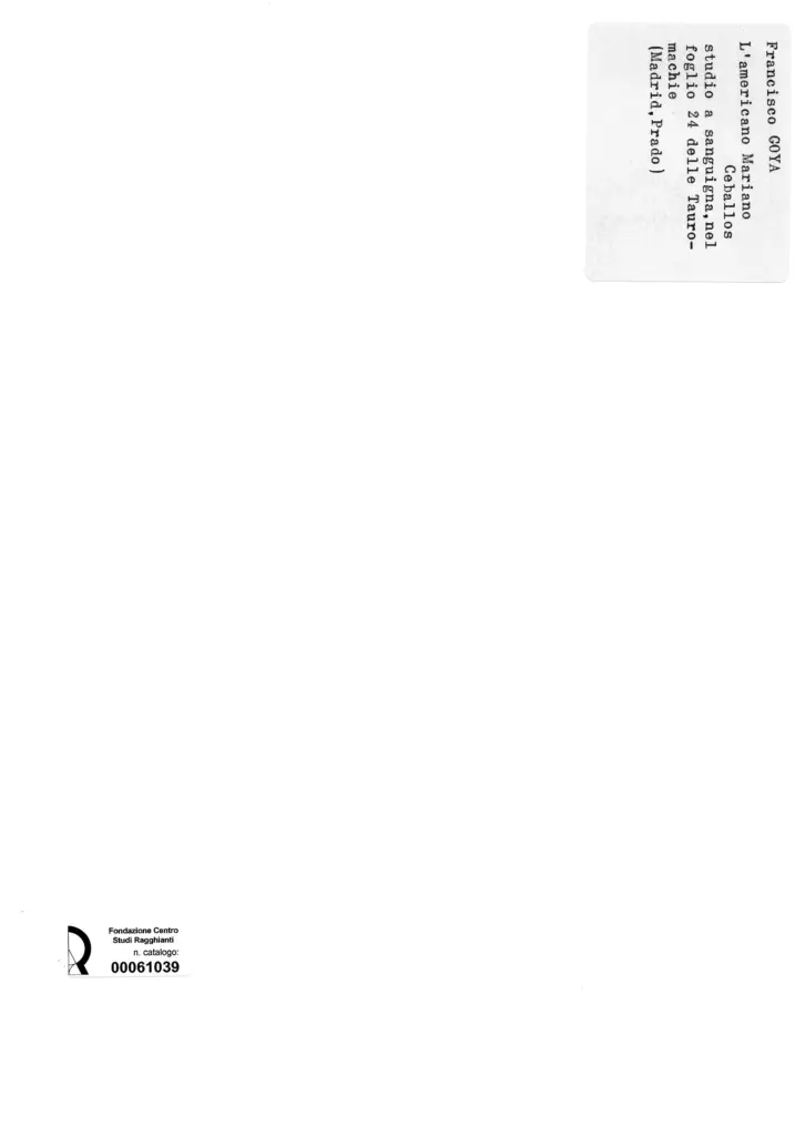 Anonimo , de Goya Y Lucientes, Francisco José - sec. XIX - L'americano Mariano Ceballos - da "Le Tauromachie" , retro