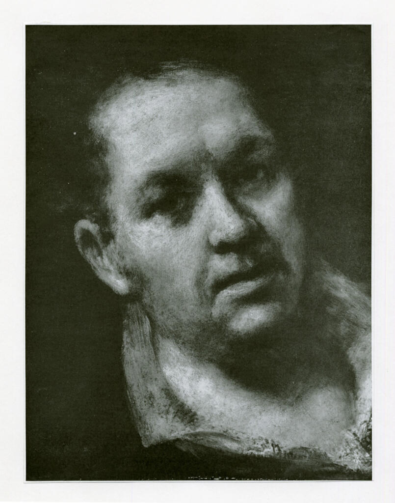 de Goya Y Lucientes, Francisco José , Autoritratto