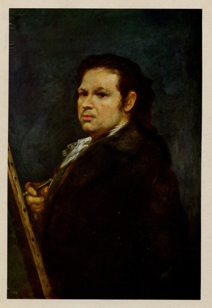 de Goya Y Lucientes, Francisco José , Autoritratto -