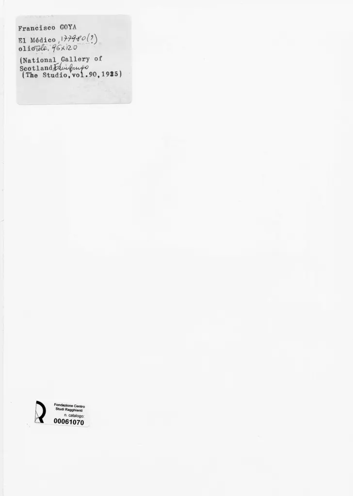 Anonimo , de Goya Y Lucientes, Francisco José - sec. XVIII , retro