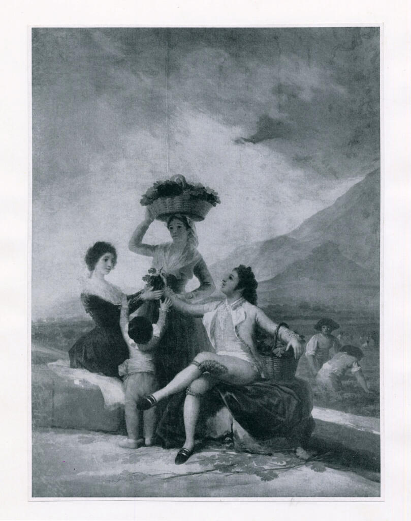 Anonimo , de Goya Y Lucientes, Francisco Jose - sec. XVIII - La Vendemmia , fronte