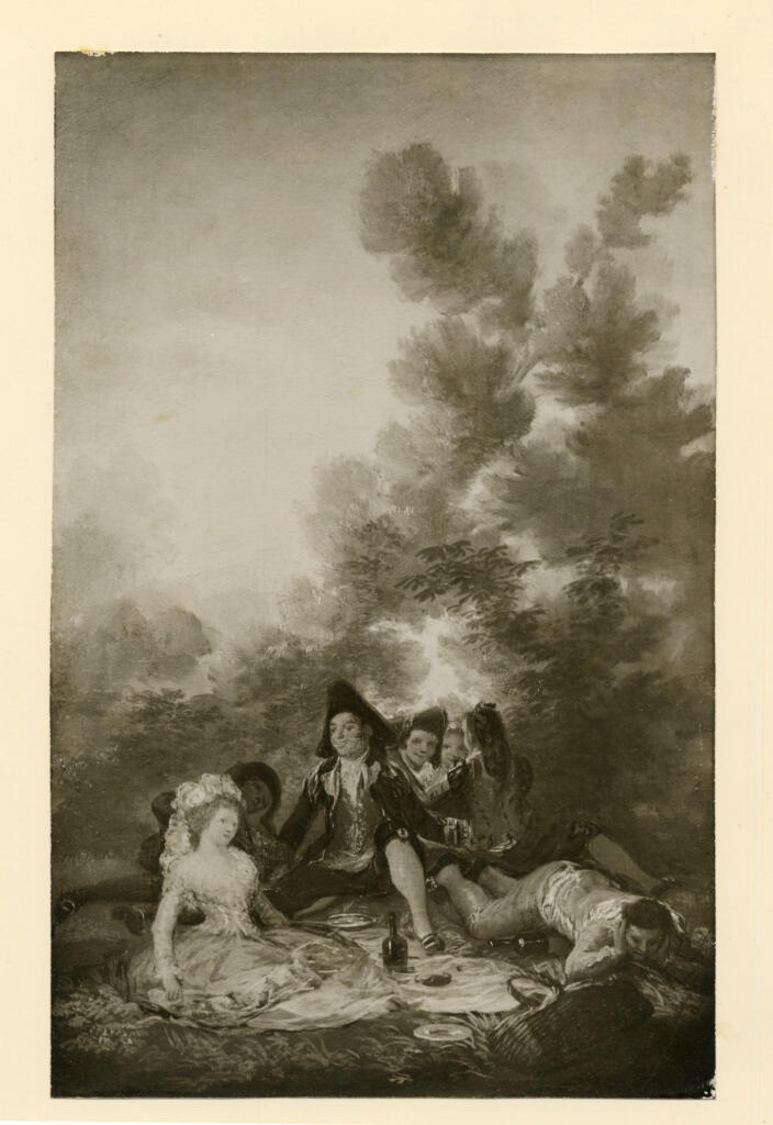 Anonimo , de Goya Y Lucientes, Francisco Jose - sec. XVIII , fronte