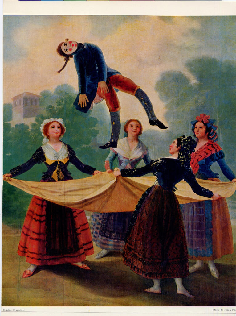 Anonimo , de Goya Y Lucientes, Francisco Jose - sec. XVIII -Il fantoccio , fronte
