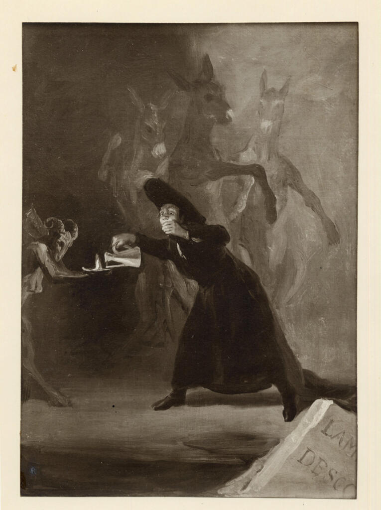 Anonimo , de Goya Y Lucientes, Francisco Jose - sec. XVIII , fronte